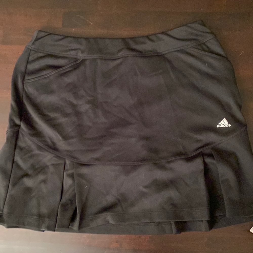 ADIDAS black tennis skirt